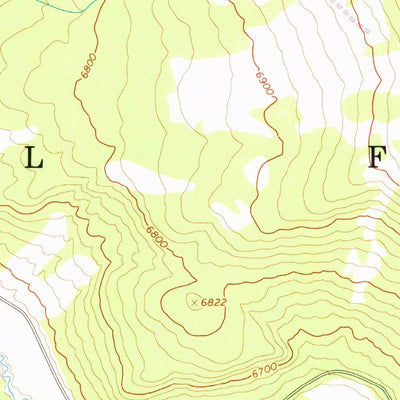 United States Geological Survey Harvey Creek, OR (1966, 24000-Scale) digital map