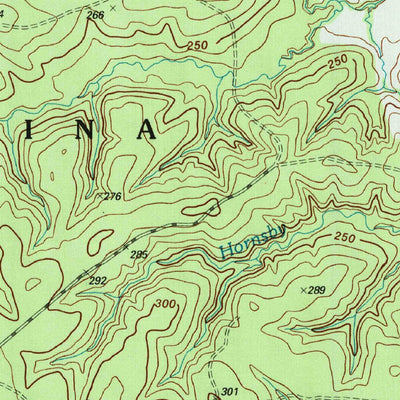 United States Geological Survey Harvey Creek, TX (2003, 24000-Scale) digital map
