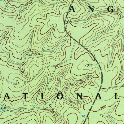 United States Geological Survey Harvey Creek, TX (2003, 24000-Scale) digital map