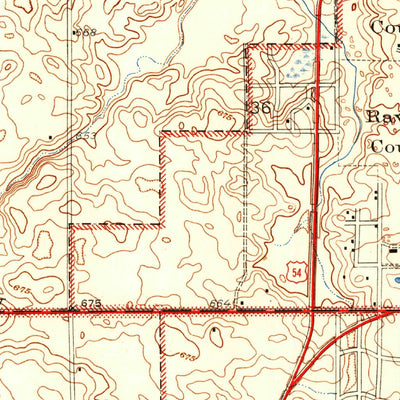 United States Geological Survey Harvey, IL (1929, 24000-Scale) digital map