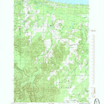 United States Geological Survey Harvey, MI (1985, 24000-Scale) digital map