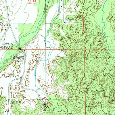 United States Geological Survey Harvey, MI (1985, 24000-Scale) digital map