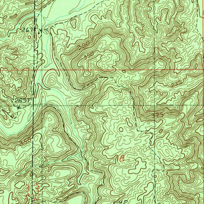 United States Geological Survey Harvey, MI (1985, 24000-Scale) digital map