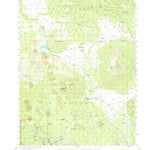 United States Geological Survey Harvey Mountain, CA (1956, 62500-Scale) digital map