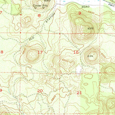 United States Geological Survey Harvey Mountain, CA (1956, 62500-Scale) digital map