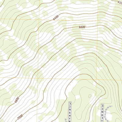 United States Geological Survey Harvey Mountain, CA (2021, 24000-Scale) digital map