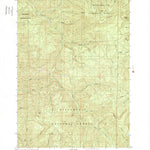 United States Geological Survey Harvey Mountain, OR (1989, 24000-Scale) digital map