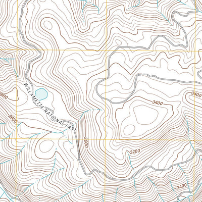 United States Geological Survey Harvey Mountain, OR (2011, 24000-Scale) digital map