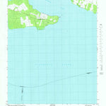 United States Geological Survey Harvey Neck, NC (1982, 24000-Scale) digital map