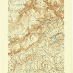 United States Geological Survey Harveys Lake, PA (1893, 62500-Scale) digital map