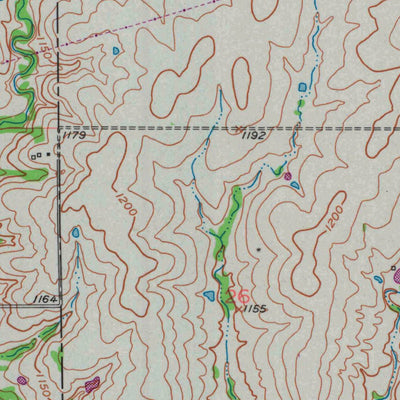 United States Geological Survey Harveyville, KS (1952, 24000-Scale) digital map