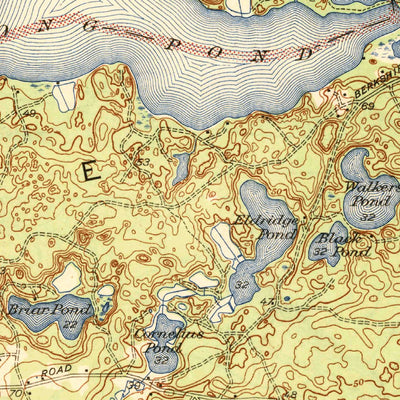 United States Geological Survey Harwich, MA (1943, 31680-Scale) digital map