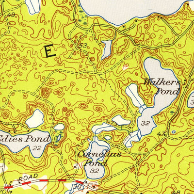 United States Geological Survey Harwich, MA (1949, 24000-Scale) digital map