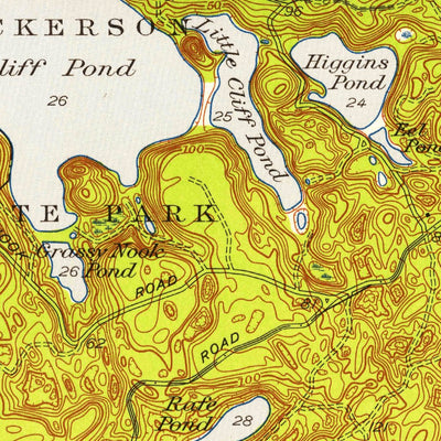 United States Geological Survey Harwich, MA (1949, 24000-Scale) digital map