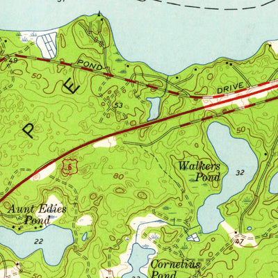 United States Geological Survey Harwich, MA (1961, 24000-Scale) digital map