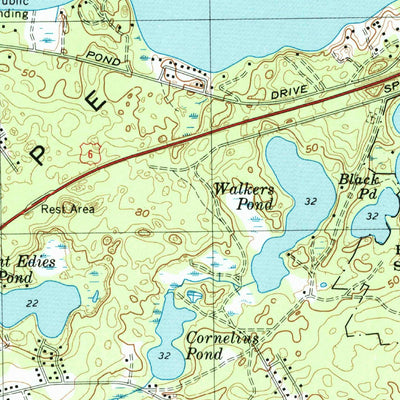 United States Geological Survey Harwich, MA (1974, 25000-Scale) digital map