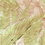 United States Geological Survey Hash Mountain, MT (1991, 24000-Scale) digital map