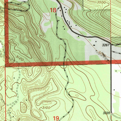 United States Geological Survey Hash Mountain, MT (1994, 24000-Scale) digital map