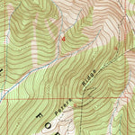 United States Geological Survey Hash Mountain, MT (1994, 24000-Scale) digital map