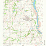 United States Geological Survey Haskell, OK (1971, 24000-Scale) digital map