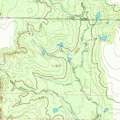 United States Geological Survey Haskell, TX (1966, 24000-Scale) digital map