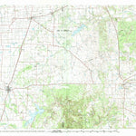 United States Geological Survey Haskell, TX (1985, 100000-Scale) digital map