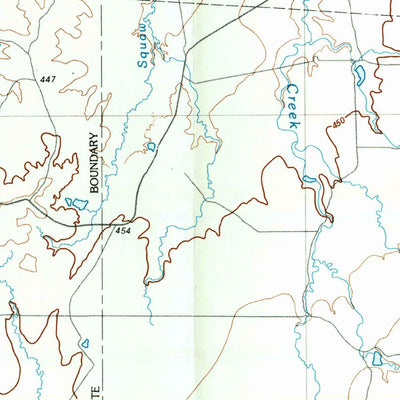 United States Geological Survey Haskell, TX (1985, 100000-Scale) digital map
