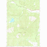 United States Geological Survey Haskill Mountain, MT (1964, 24000-Scale) digital map
