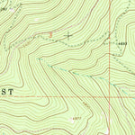 United States Geological Survey Haskill Mountain, MT (1964, 24000-Scale) digital map