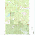 United States Geological Survey Haskill Mountain, MT (1994, 24000-Scale) digital map