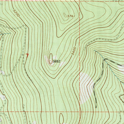 United States Geological Survey Haskill Mountain, MT (1994, 24000-Scale) digital map