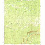 United States Geological Survey Haskins Valley, CA (1980, 24000-Scale) digital map