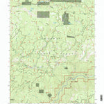 United States Geological Survey Haskins Valley, CA (1994, 24000-Scale) digital map