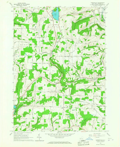United States Geological Survey Haskinville, NY (1965, 24000-Scale) digital map
