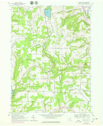 United States Geological Survey Haskinville, NY (1978, 24000-Scale) digital map