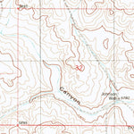 United States Geological Survey Hasperos Camp, NM (1981, 24000-Scale) digital map