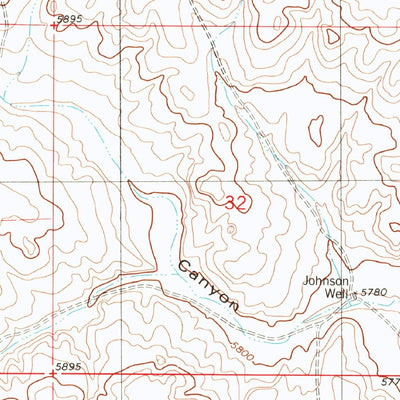 United States Geological Survey Hasperos Camp, NM (1981, 24000-Scale) digital map