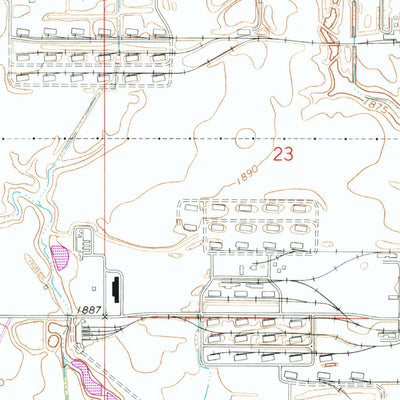 United States Geological Survey Hastings East, NE (1983, 24000-Scale) digital map