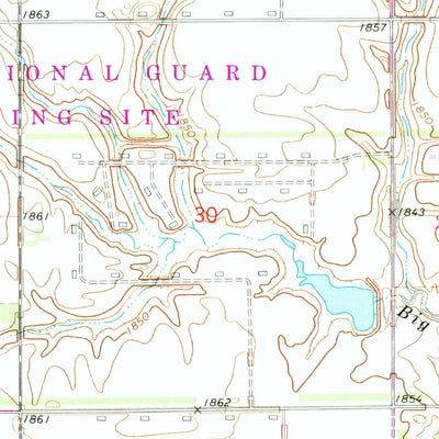 United States Geological Survey Hastings East, NE (1983, 24000-Scale) digital map