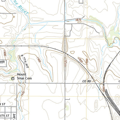 United States Geological Survey Hastings East, NE (2021, 24000-Scale) digital map