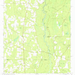 United States Geological Survey Hastings Fish Pond, GA (1977, 24000-Scale) digital map