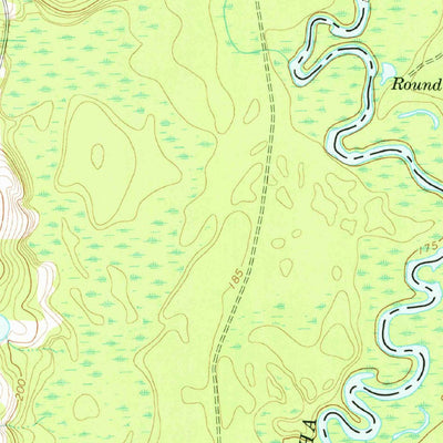 United States Geological Survey Hastings Fish Pond, GA (1977, 24000-Scale) digital map