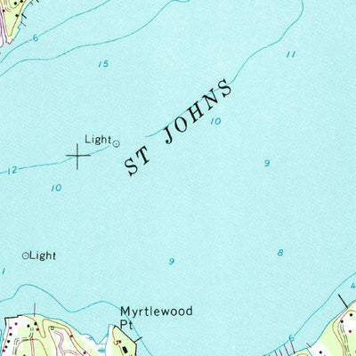 United States Geological Survey Hastings, FL (1968, 24000-Scale) digital map