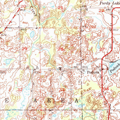 United States Geological Survey Hastings, MI (1951, 62500-Scale) digital map