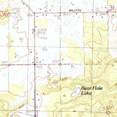 United States Geological Survey Hastings, MI (1982, 24000-Scale) digital map