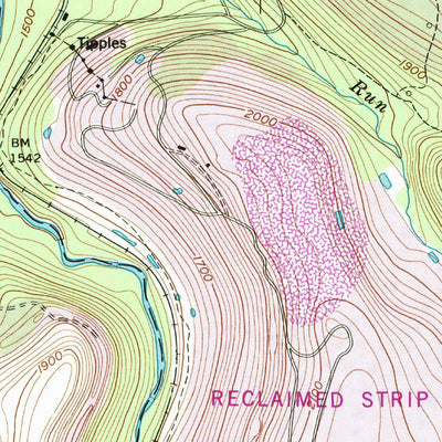 United States Geological Survey Hastings, PA (1961, 24000-Scale) digital map