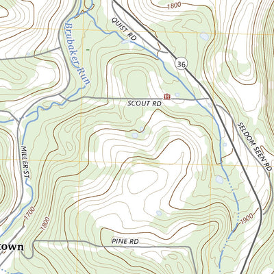 United States Geological Survey Hastings, PA (2023, 24000-Scale) digital map