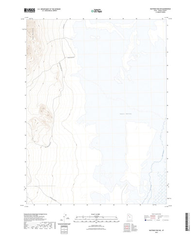 United States Geological Survey Hastings Pass NE, UT (2023, 24000-Scale) digital map