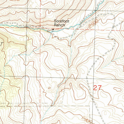 United States Geological Survey Hastings Peak, OR (1987, 24000-Scale) digital map