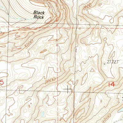 United States Geological Survey Hastings Peak, OR (1987, 24000-Scale) digital map